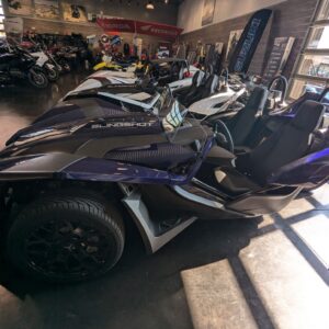 New 2024 Polaris Slingshot SL – AutoDrive Midnight Blue