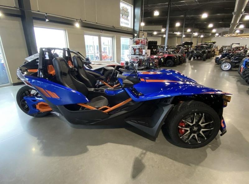 New 2024 Polaris Slingshot® R AutoDrive Radar Blue - Image 2