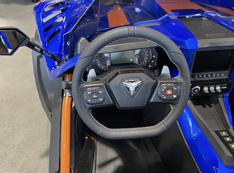 New 2024 Polaris Slingshot® R AutoDrive Radar Blue - Image 26