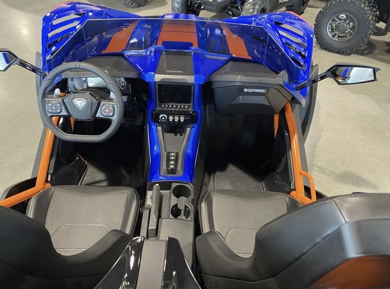 New 2024 Polaris Slingshot® R AutoDrive Radar Blue - Image 32