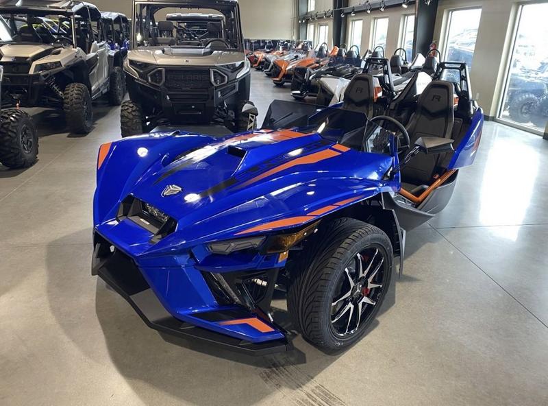 New 2024 Polaris Slingshot® R AutoDrive Radar Blue - Image 6