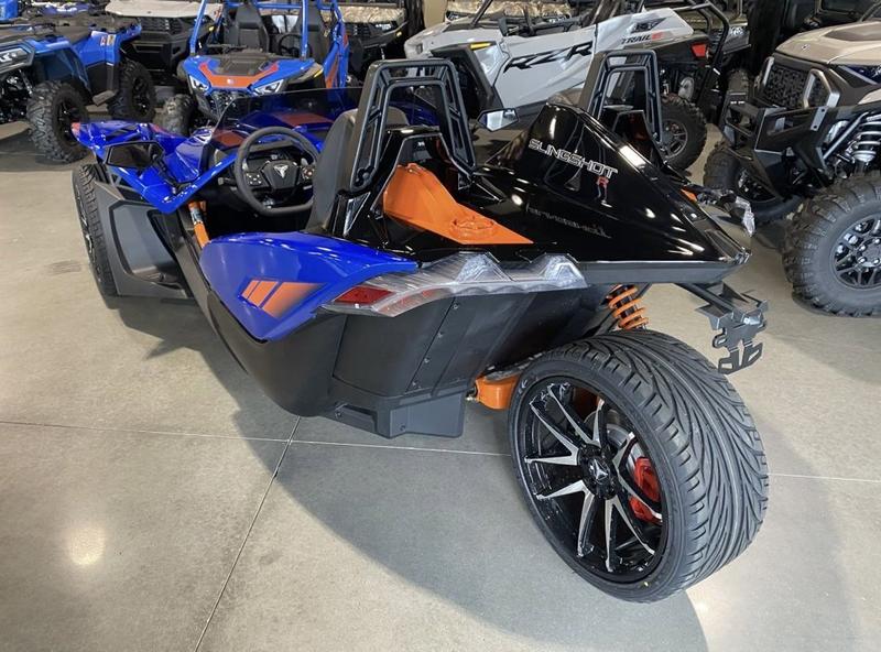 New 2024 Polaris Slingshot® R AutoDrive Radar Blue - Image 7