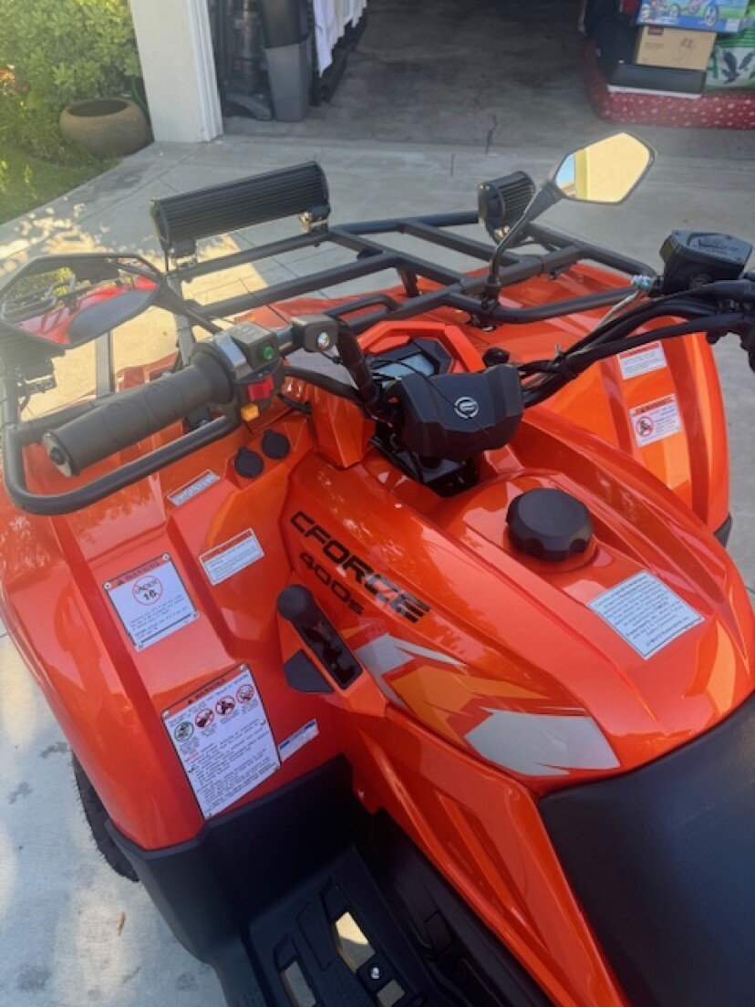 New 2022 CFMOTO CFORCE 400 S Utility ATV - Image 8