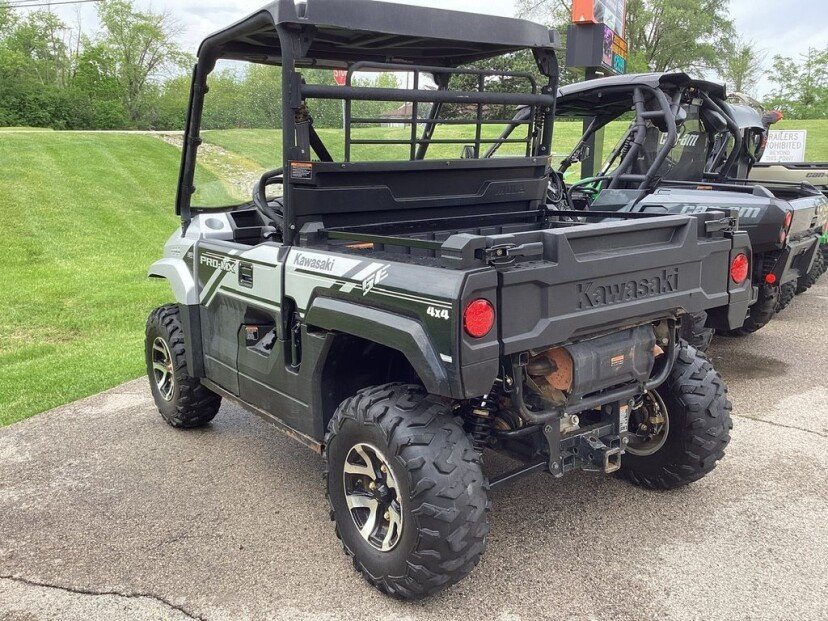 Pre-Owned 2022 Kawasaki Mule PRO-MX EPS with Winch and Roof - Image 3
