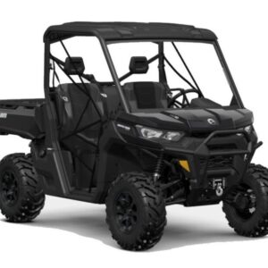 New 2024 Can-Am Defender XT HD10 Utility Side-by-Side - Timeless Black