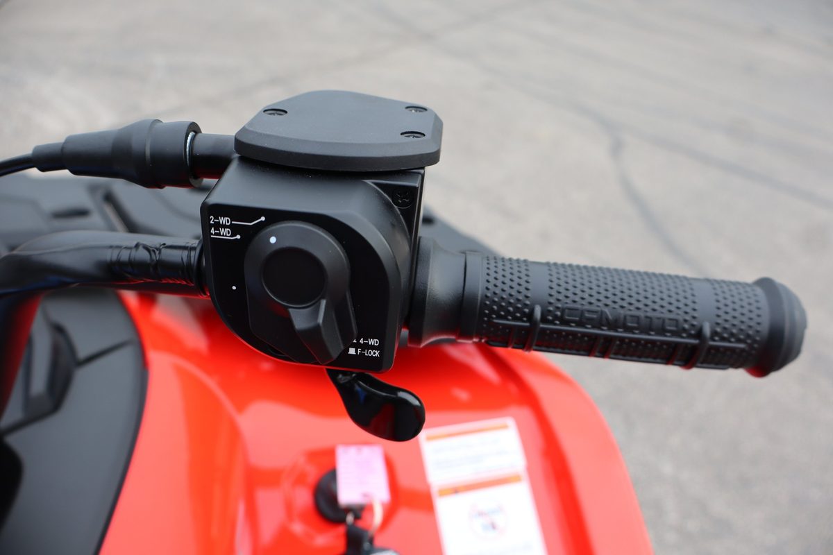 2026 CFMOTO CFORCE 500 – Mid-Size 4x4 Utility ATV - Image 17