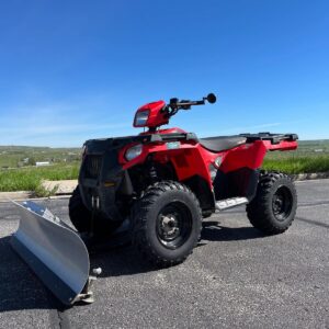 Pre-Owned 2019 Polaris Sportsman 450 H.O. ATV with Plow