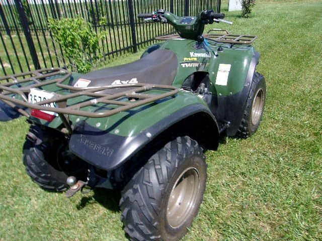 Pre-Owned 2004 Kawasaki Prairie 700 4x4 ATV with Winch and Hitch - Image 4