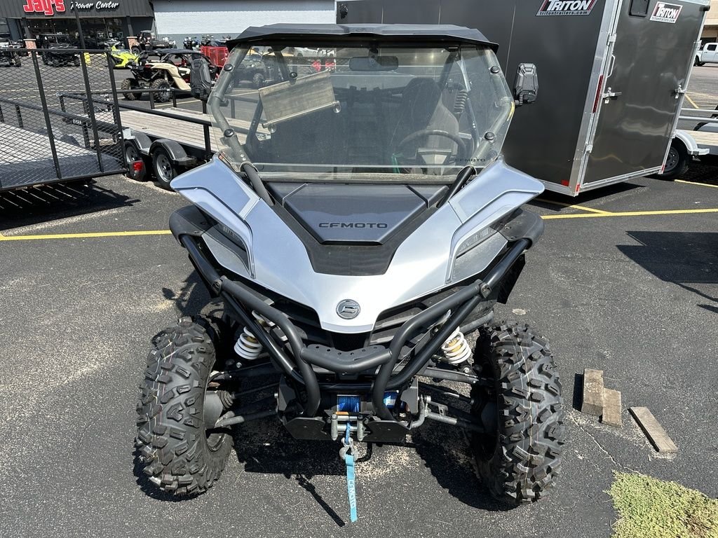 Pre-Owned 2022 CFMOTO ZFORCE 950 Sport Side-by-Side - Silver - Image 8
