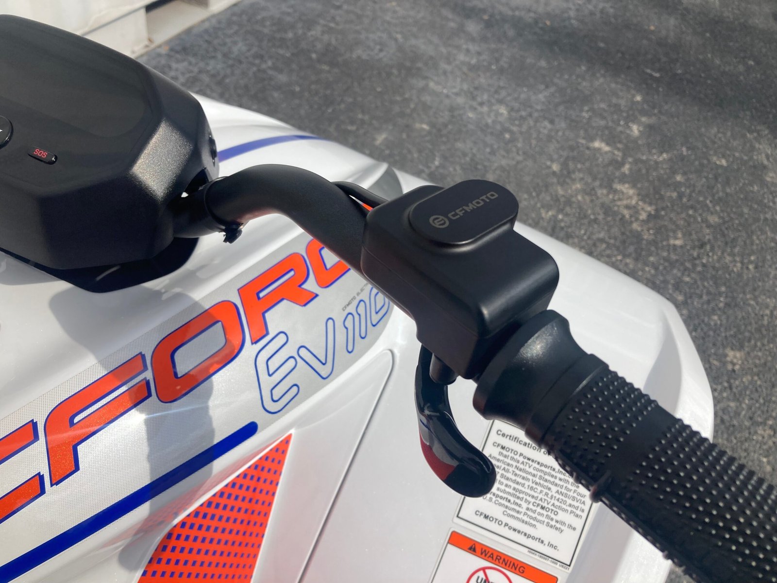 New 2024 CFMOTO CFORCE EV110 Electric Youth ATV - Image 7